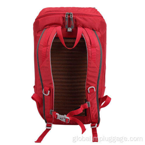 Outdoor Mountaineering Backpack Red Travel Bag Backpack Hiking Gear School Bag Supplier